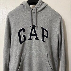 GAP gray logo hoodie
